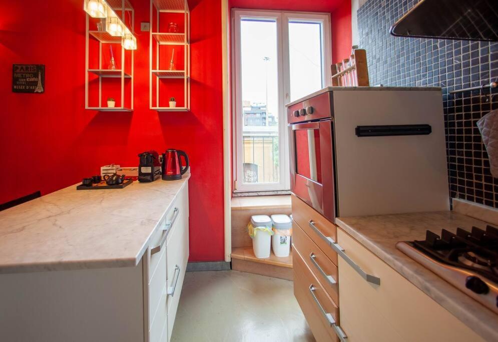 Red House Ostiense Historic Building Appartement Rome Buitenkant foto
